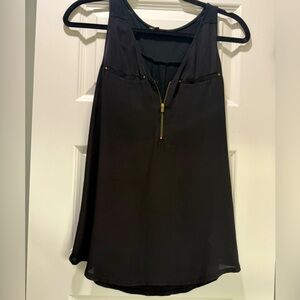 Express black dress tank size medium